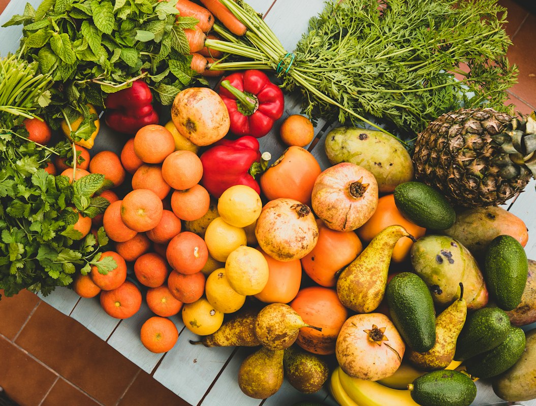 Saisonale Lebensmittel für Augenvitamine